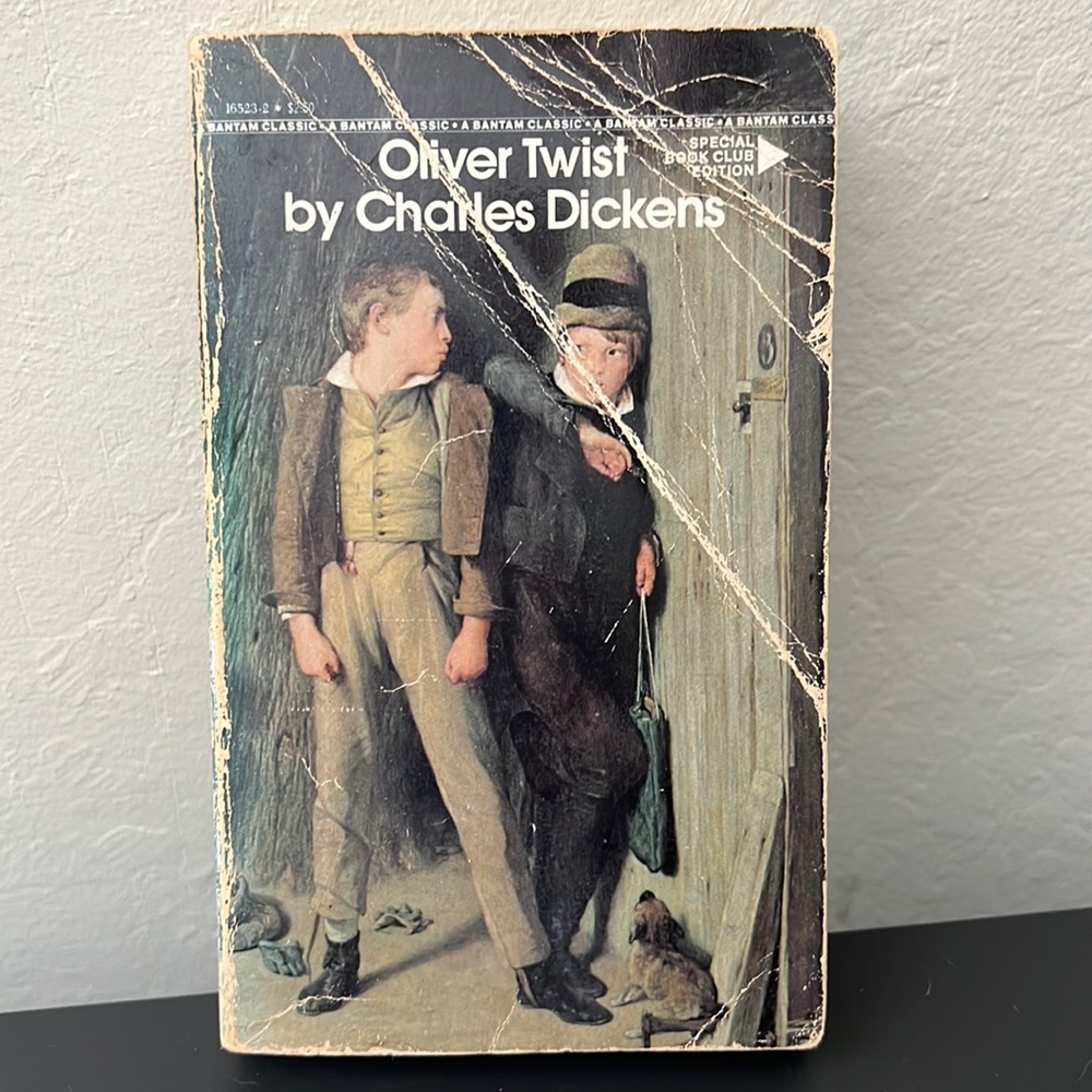 Oliver Twist By Charles Dickens  Paperback Bantam Classic Book